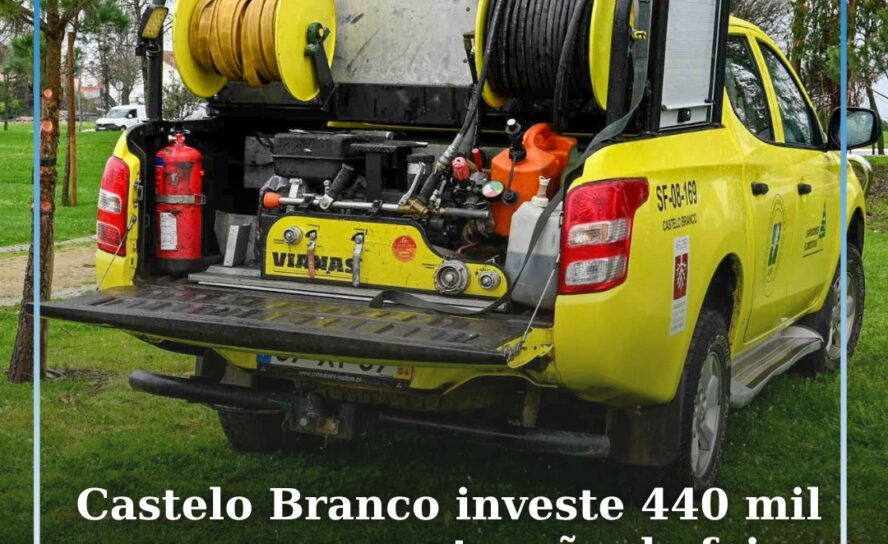 Câmara Municipal de Castelo Branco investe mais de 440 mil euros para manutenção
