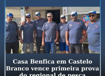 Casa Benfica em Castelo Branco vence primeira prova do regional de pesca