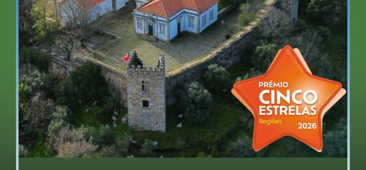 Castelo de Castelo Branco volta a ser distinguido com o Prémio Cinco Estrelas Re