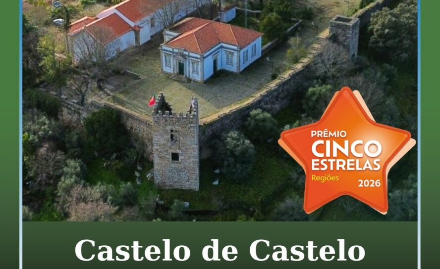 Castelo de Castelo Branco volta a ser distinguido com o Prémio Cinco Estrelas Re