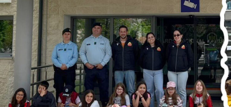 Crianças visitam Comando Territorial da GNR em Castelo Branco