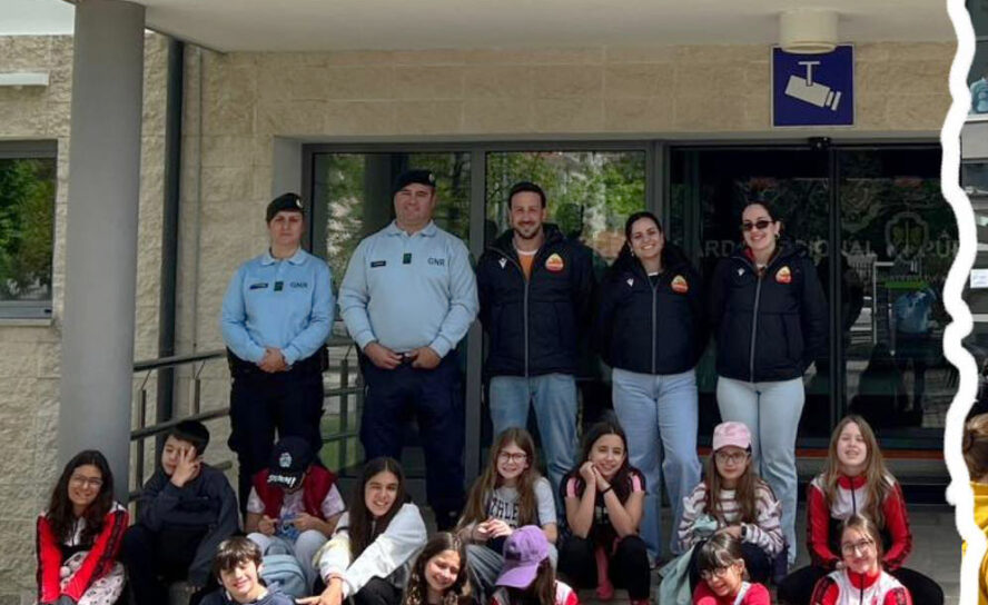 Crianças visitam Comando Territorial da GNR em Castelo Branco