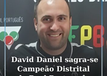 David Daniel sagra-se Campeão Distrital de Pool Português