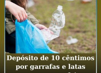 Depósito de 10 cêntimos por garrafas e latas começa sexta-feira