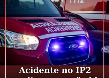 Despiste resulta em um ferido