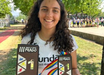 Dois pódios e três medalhas