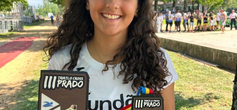 Dois pódios e três medalhas