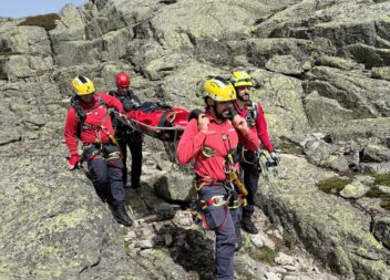 Exercício reforça resposta de resgate na Serra da Estrela