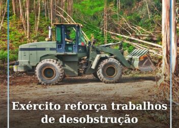 Exército reforça trabalhos de desobstrução da rede viária florestal