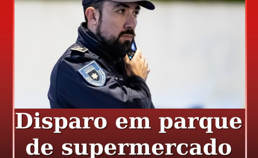 Ferido a tiro em estacionamento de supermercado