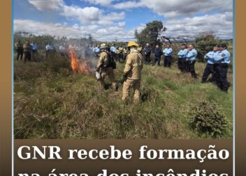 GNR recebe formação na área dos incêndios