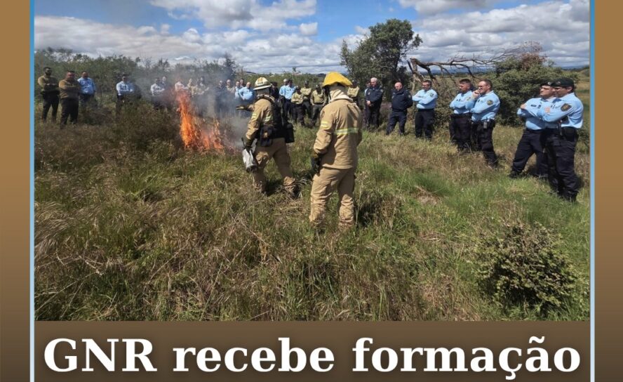 GNR recebe formação na área dos incêndios