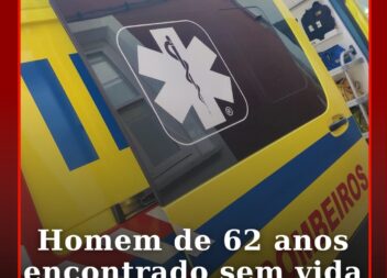 Homem encontrado sem vida