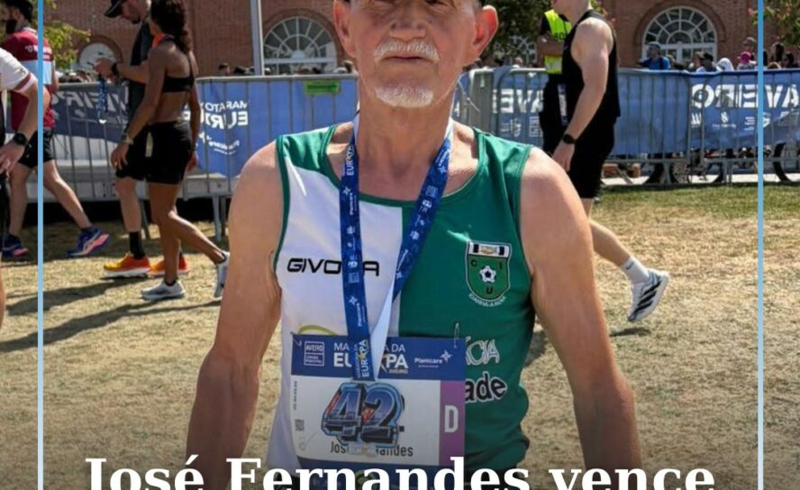 José Fernandes vence no seu escalão na Maratona da Europa