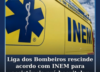 Liga dos Bombeiros rescinde acordo com INEM para assistência pré-hospitalar