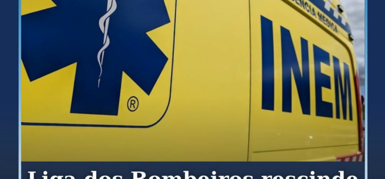 Liga dos Bombeiros rescinde acordo com INEM para assistência pré-hospitalar