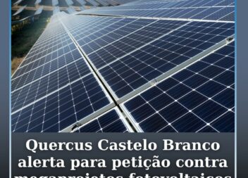 Quercus alerta para petição sobre megaprojetos solares