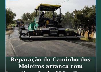 Reparação do Caminho dos Moleiros na freguesia de Louriçal do Campo