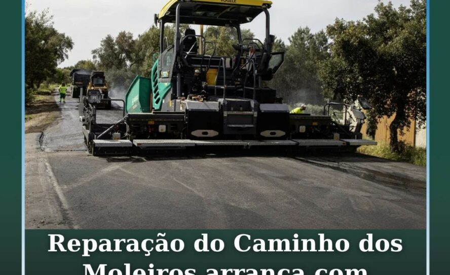 Reparação do Caminho dos Moleiros na freguesia de Louriçal do Campo