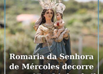 Romaria da Senhora de Mércoles decorre entre 17 e 21 de abril