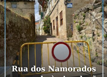 Rua dos Namorados encerrada à circulação