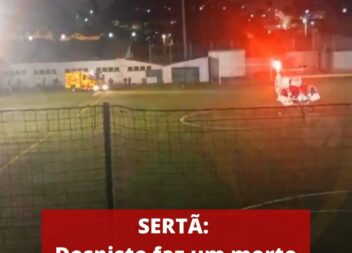 SERTÃ | Despiste faz um morto
