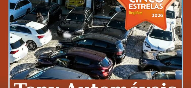 Tony Automóveis distinguido com Prémio Cinco Estrelas Regiões