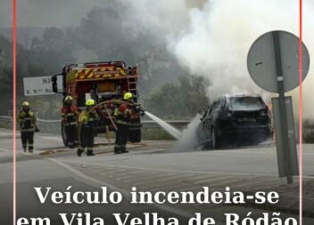 Veículo incendeia-se em Vila Velha de Ródão