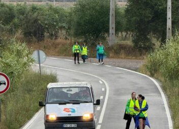 O grupo de peregrinos de Alpalhão iniciou esta sexta-feira mais uma peregrinação