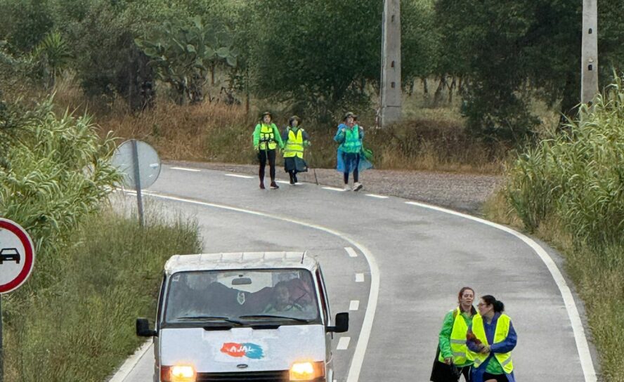 O grupo de peregrinos de Alpalhão iniciou esta sexta-feira mais uma peregrinação