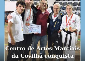 A Associação Centro de Artes Marciais da Covilhã e Terapias Orientais participou