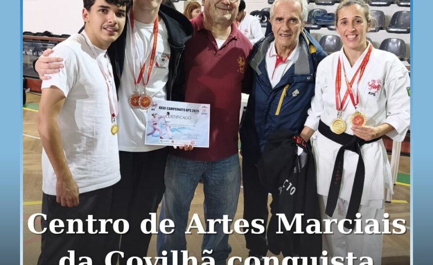 A Associação Centro de Artes Marciais da Covilhã e Terapias Orientais participou