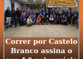 A Associação Correr por Castelo Branco assinalou o seu 4.º aniversário com uma c