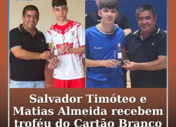 A Associação de Futebol de Castelo Branco distinguiu, no último fim de semana