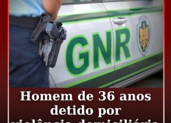 A GNR deteve, no dia 7 de maio