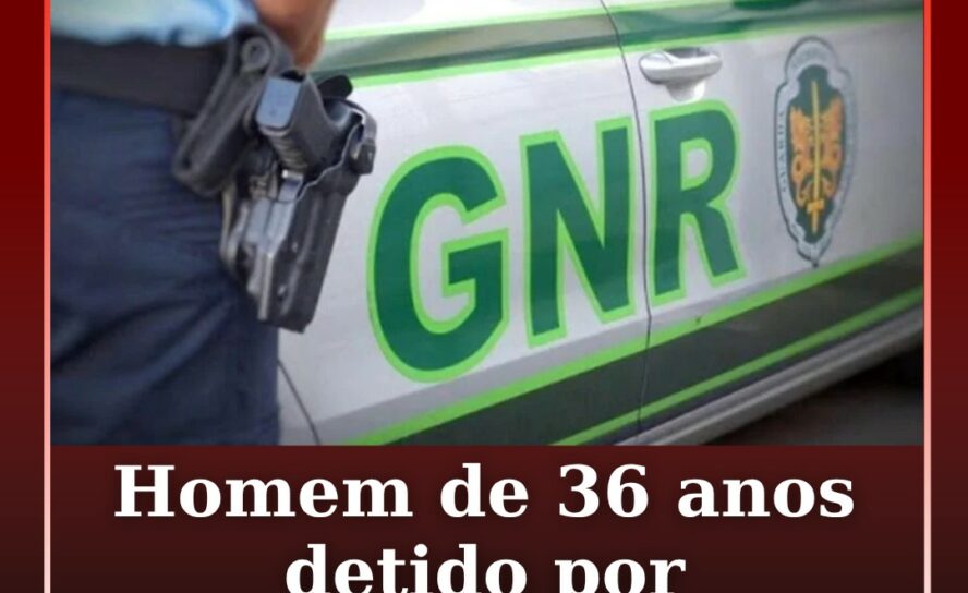 A GNR deteve, no dia 7 de maio