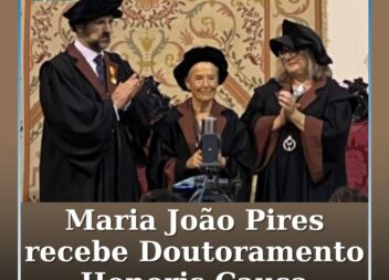A Universidade de Évora distinguiu a pianista Maria João Pires com o título de D