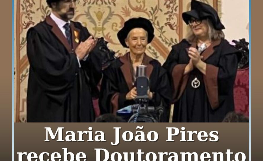 A Universidade de Évora distinguiu a pianista Maria João Pires com o título de D