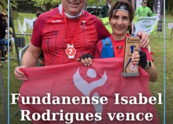 A atleta fundanense Isabel Rodrigues
