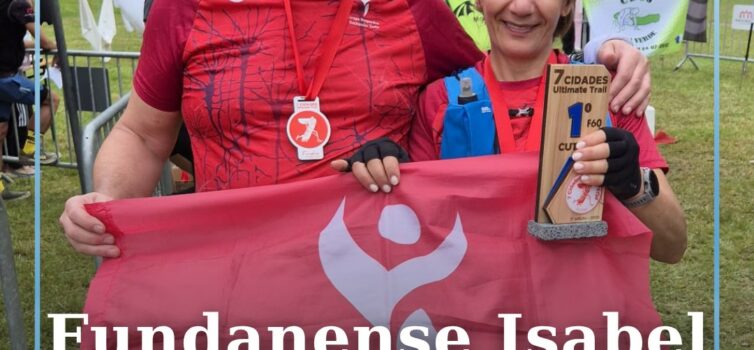 A atleta fundanense Isabel Rodrigues