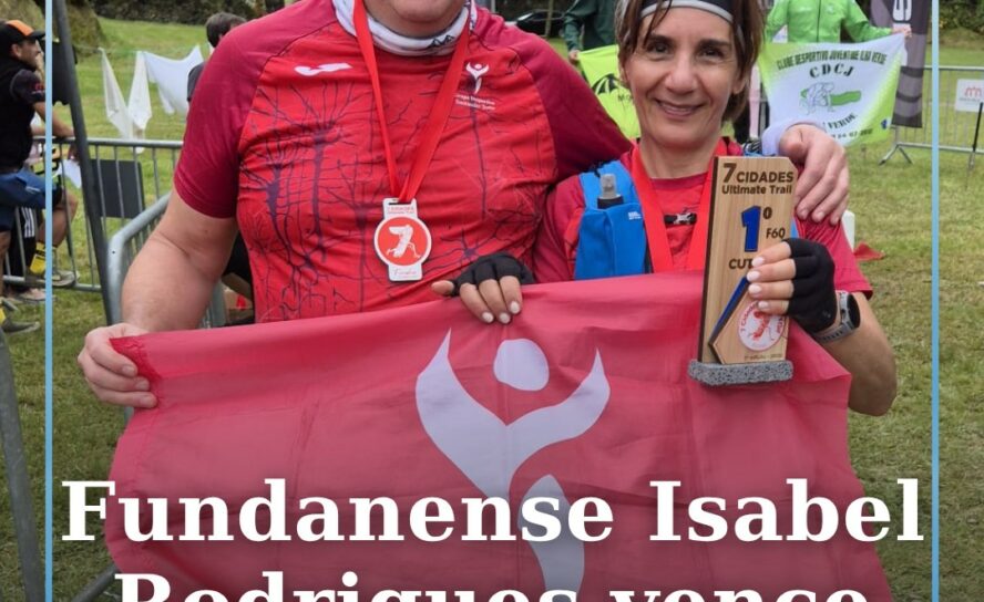 A atleta fundanense Isabel Rodrigues