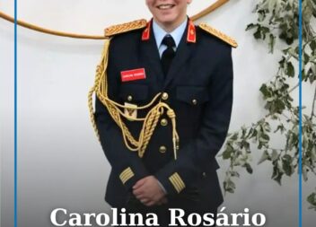 A bombeira Carolina Rosário é a nova comandante dos Bombeiros do Juncal