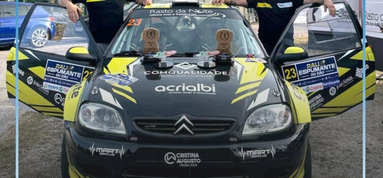 A equipa alcançou o 1.º lugar na classe X1 e o 1.º lugar entre os 1600cc no Rali