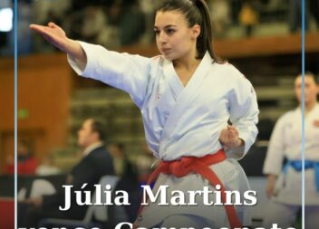 A karateka de Oleiros, Júlia Martins