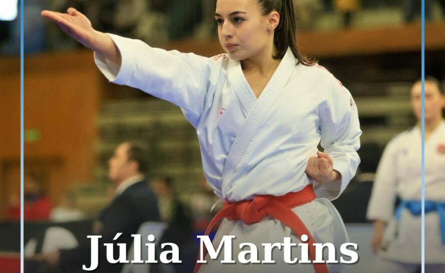 A karateka de Oleiros, Júlia Martins