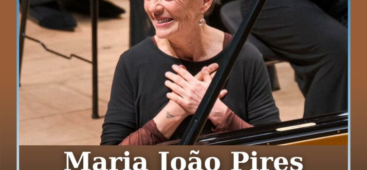 A pianista Maria João Pires vai ser distinguida com o doutoramento Honoris Causa