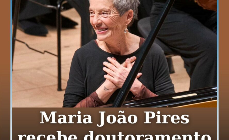A pianista Maria João Pires vai ser distinguida com o doutoramento Honoris Causa
