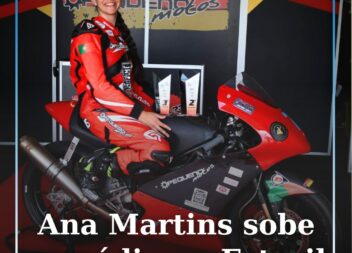 A piloto albicastrense Ana Martins estreou-se este fim de semana no Campeonato N