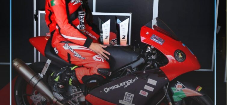 A piloto albicastrense Ana Martins estreou-se este fim de semana no Campeonato N