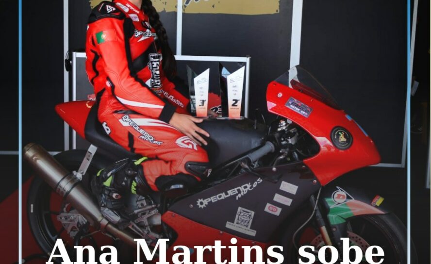 A piloto albicastrense Ana Martins estreou-se este fim de semana no Campeonato N